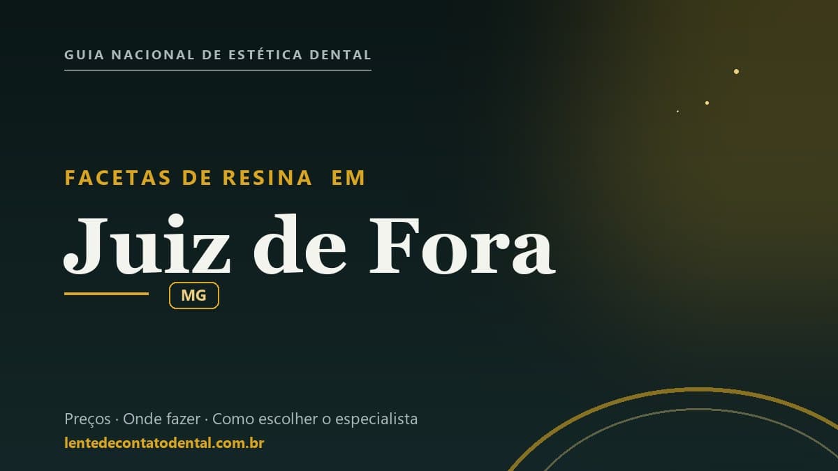 Imagem ilustrativa do artigo sobre Facetas de Resina
