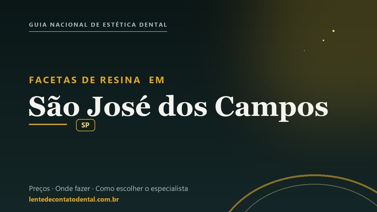 Imagem ilustrativa do artigo sobre Facetas de Resina