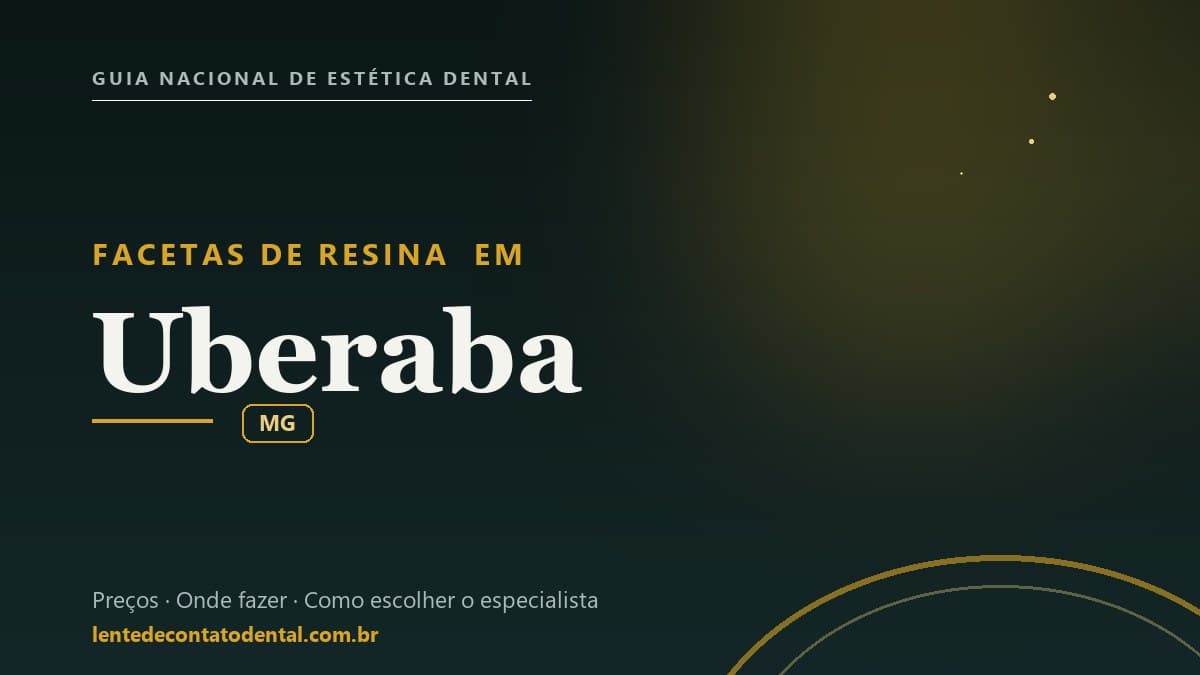 Imagem ilustrativa do artigo sobre Facetas de Resina