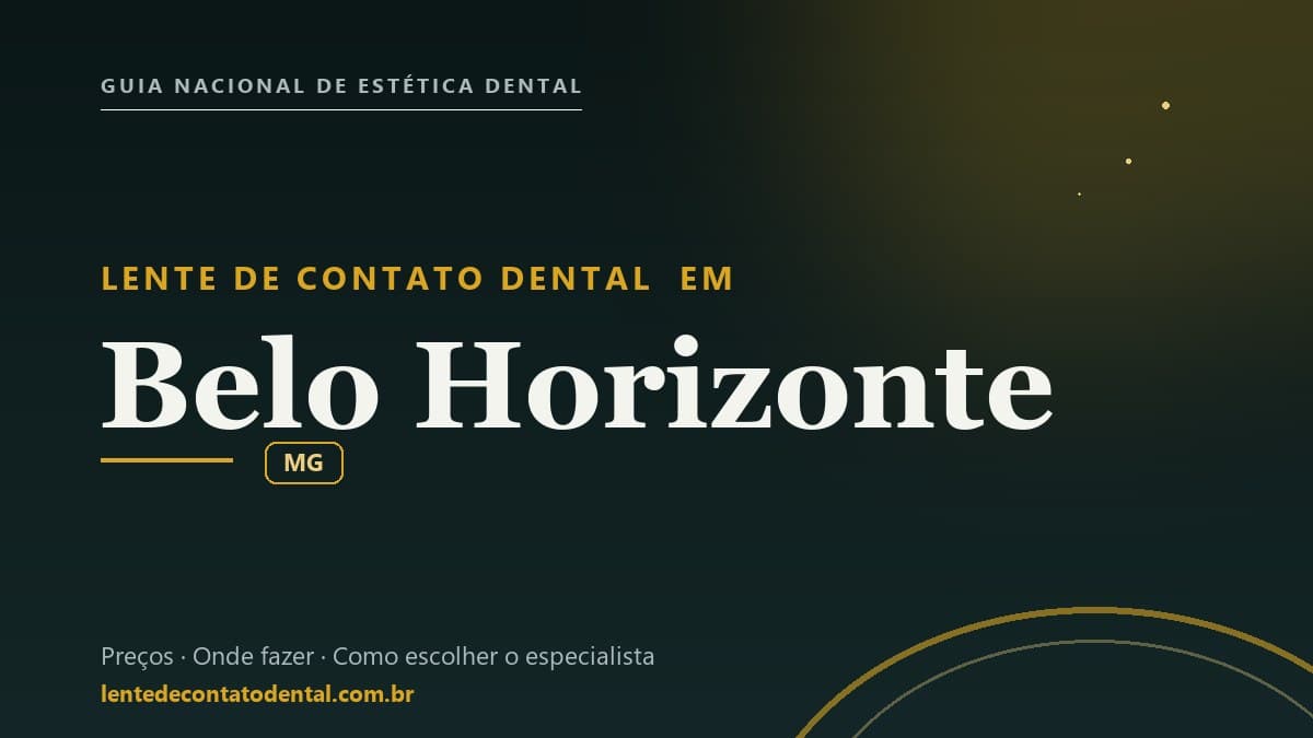 Imagem ilustrativa do artigo sobre Lente de Contato Dental