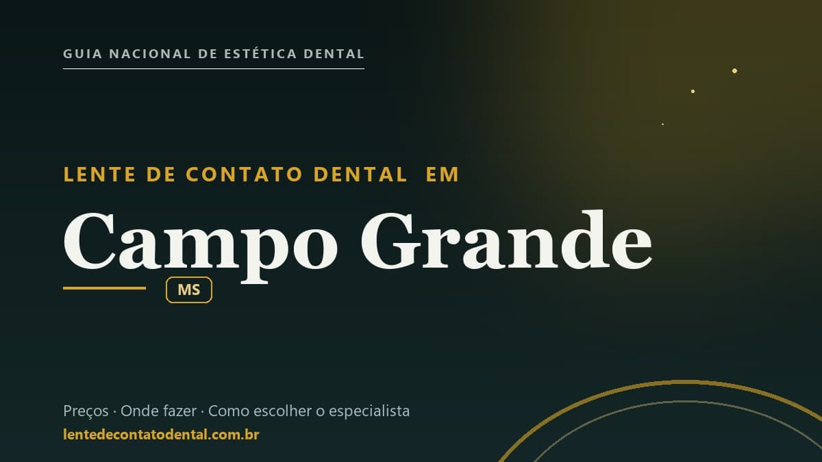 Imagem ilustrativa do artigo sobre Lente de Contato Dental