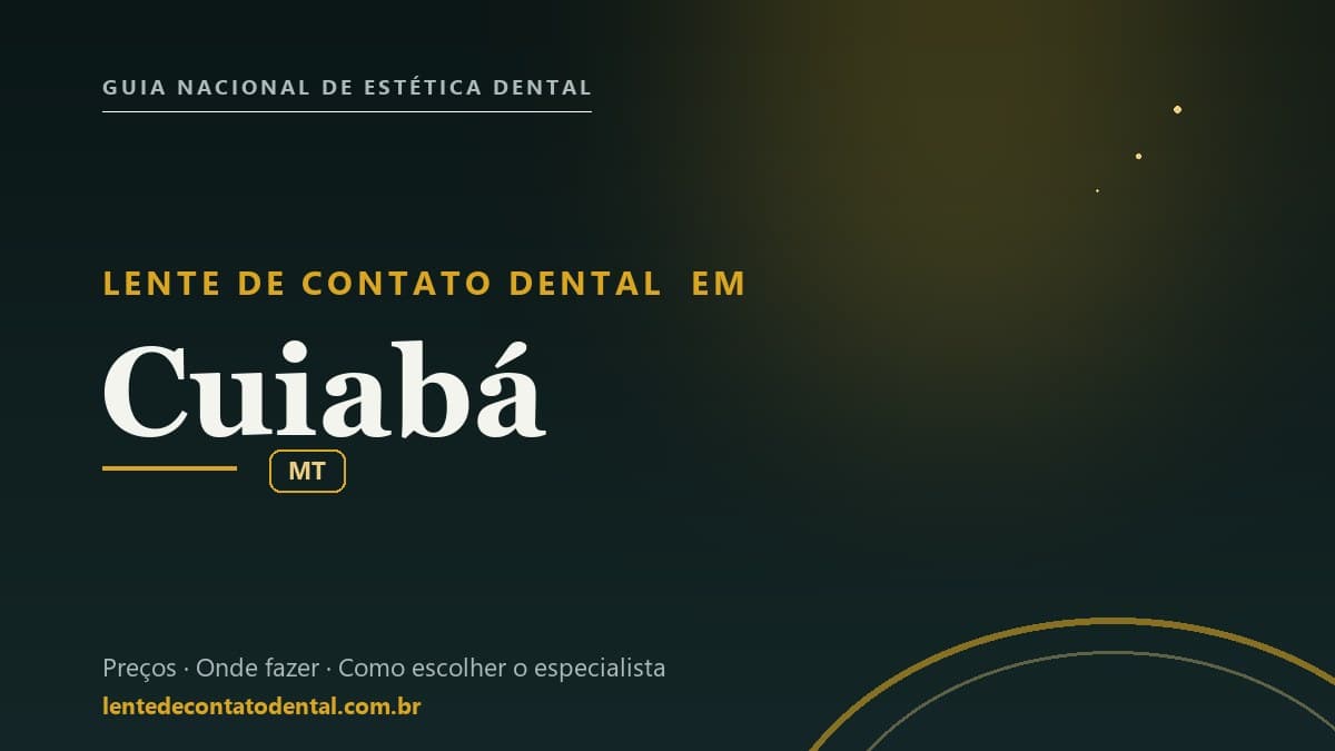 Imagem ilustrativa do artigo sobre Lente de Contato Dental