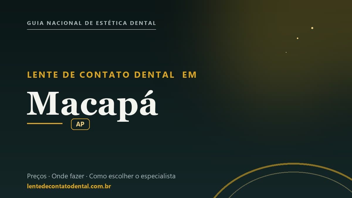 Imagem ilustrativa do artigo sobre Lente de Contato Dental
