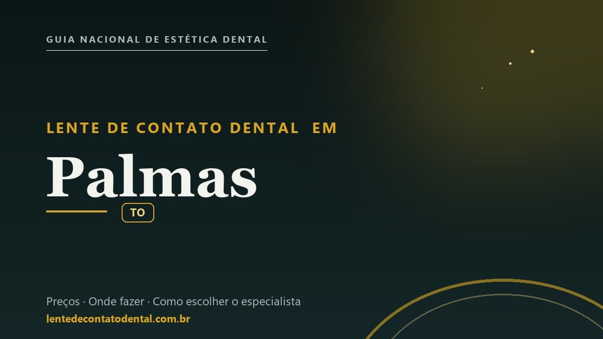 Imagem ilustrativa do artigo sobre Lente de Contato Dental