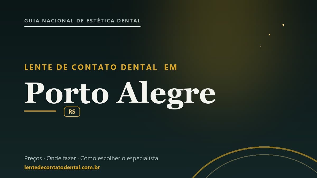 Imagem ilustrativa do artigo sobre Lente de Contato Dental