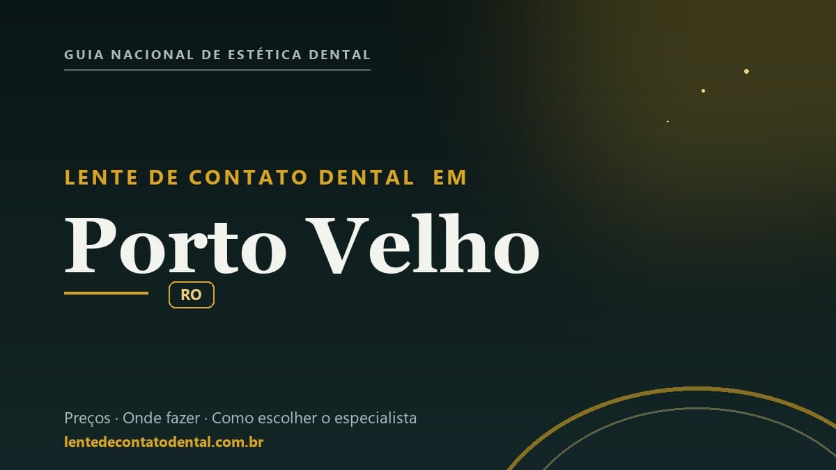 Imagem ilustrativa do artigo sobre Lente de Contato Dental