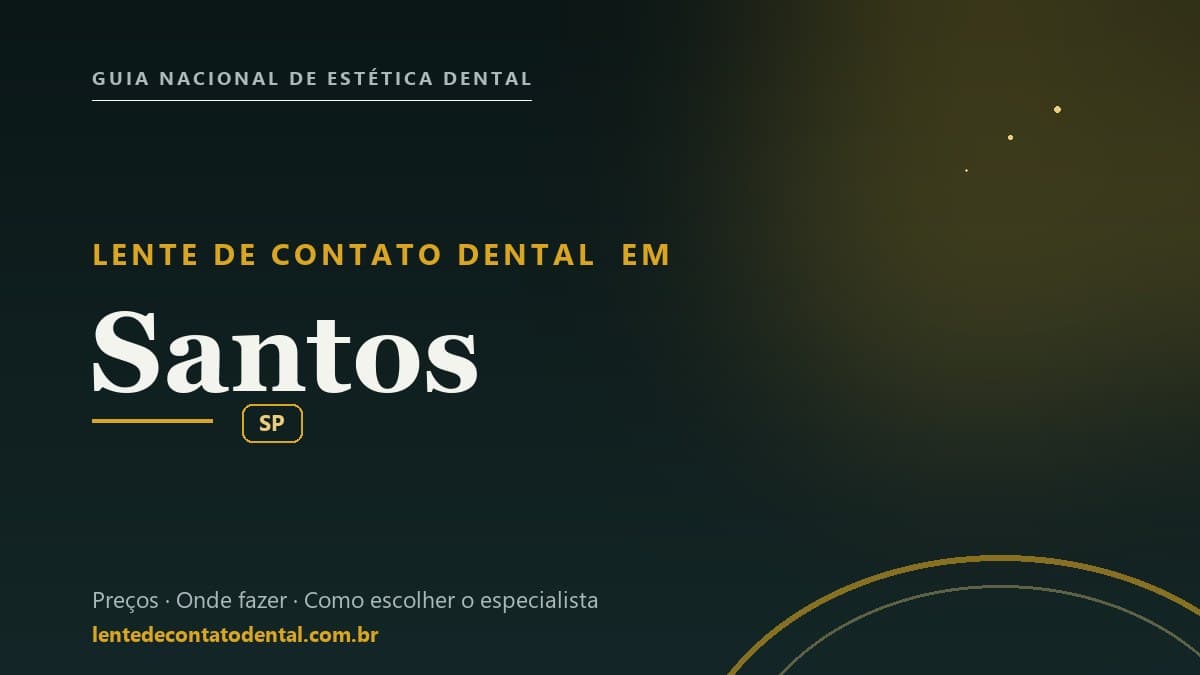 Imagem ilustrativa do artigo sobre Lente de Contato Dental