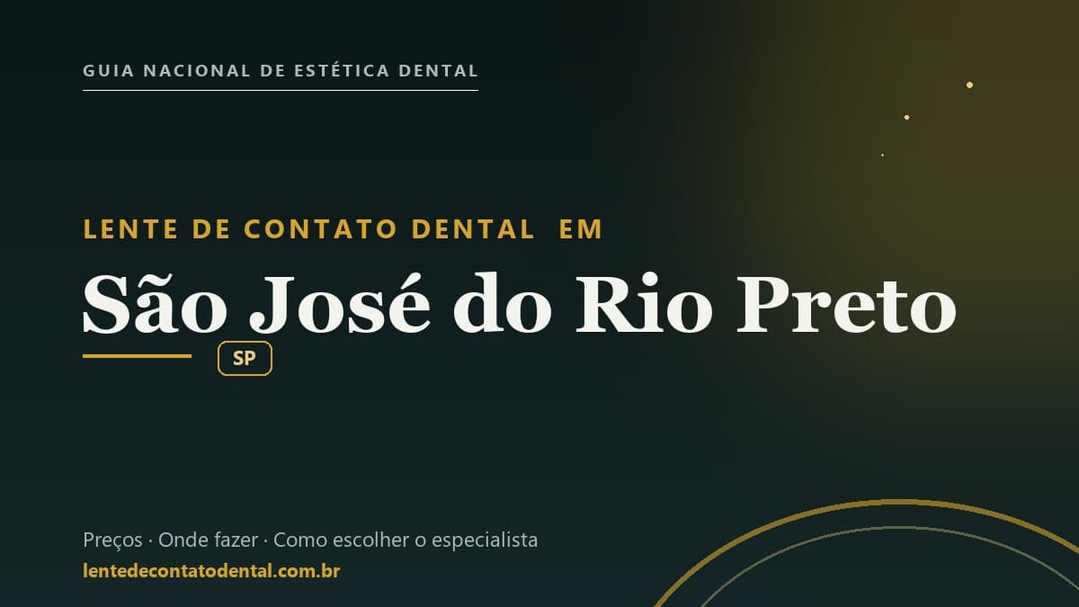 Imagem ilustrativa do artigo sobre Lente de Contato Dental