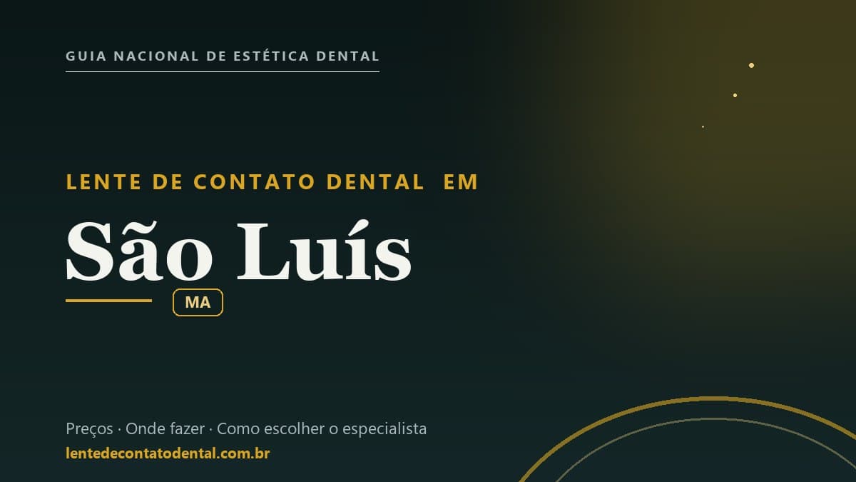Imagem ilustrativa do artigo sobre Lente de Contato Dental
