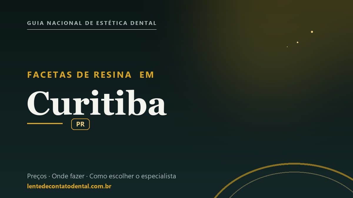 Imagem ilustrativa do artigo sobre Facetas de Resina