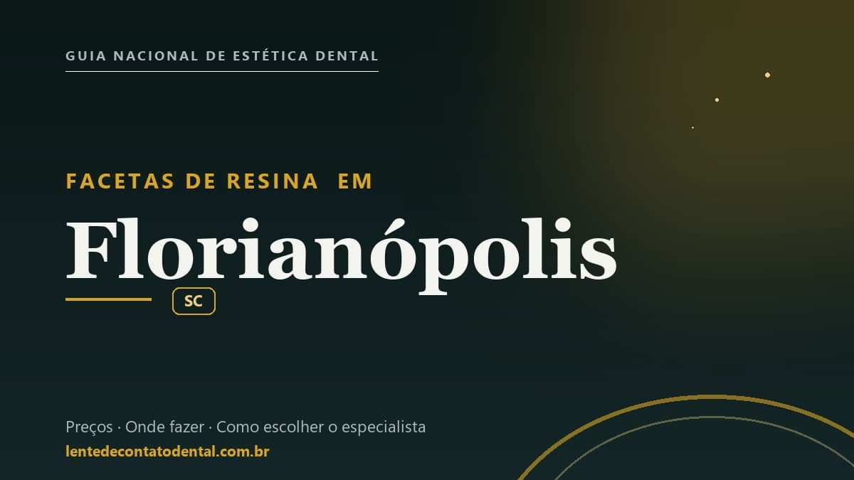 Imagem ilustrativa do artigo sobre Facetas de Resina