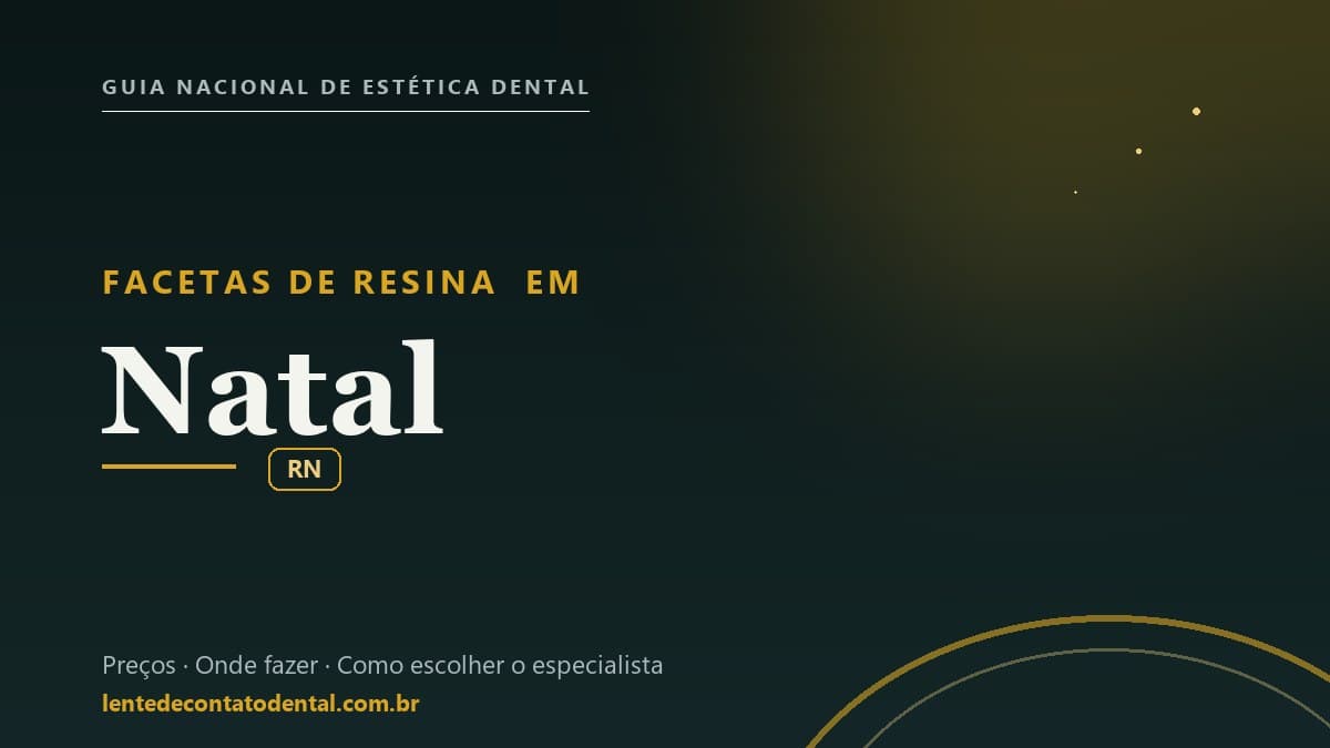 Imagem ilustrativa do artigo sobre Facetas de Resina