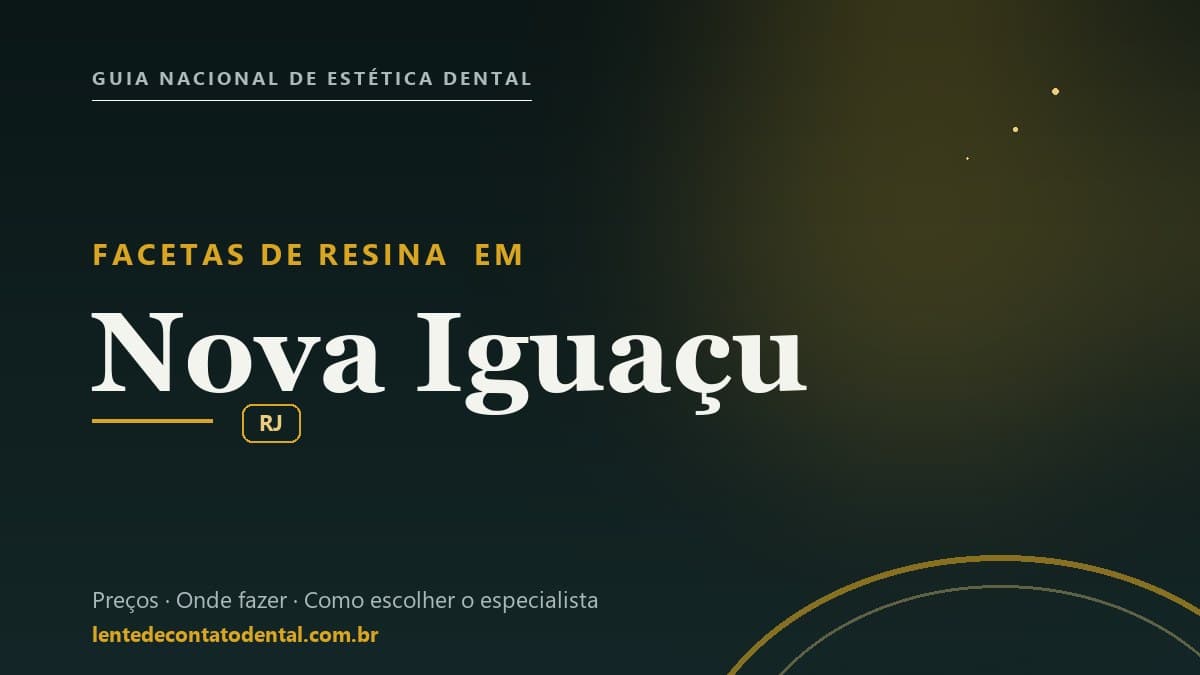 Imagem ilustrativa do artigo sobre Facetas de Resina