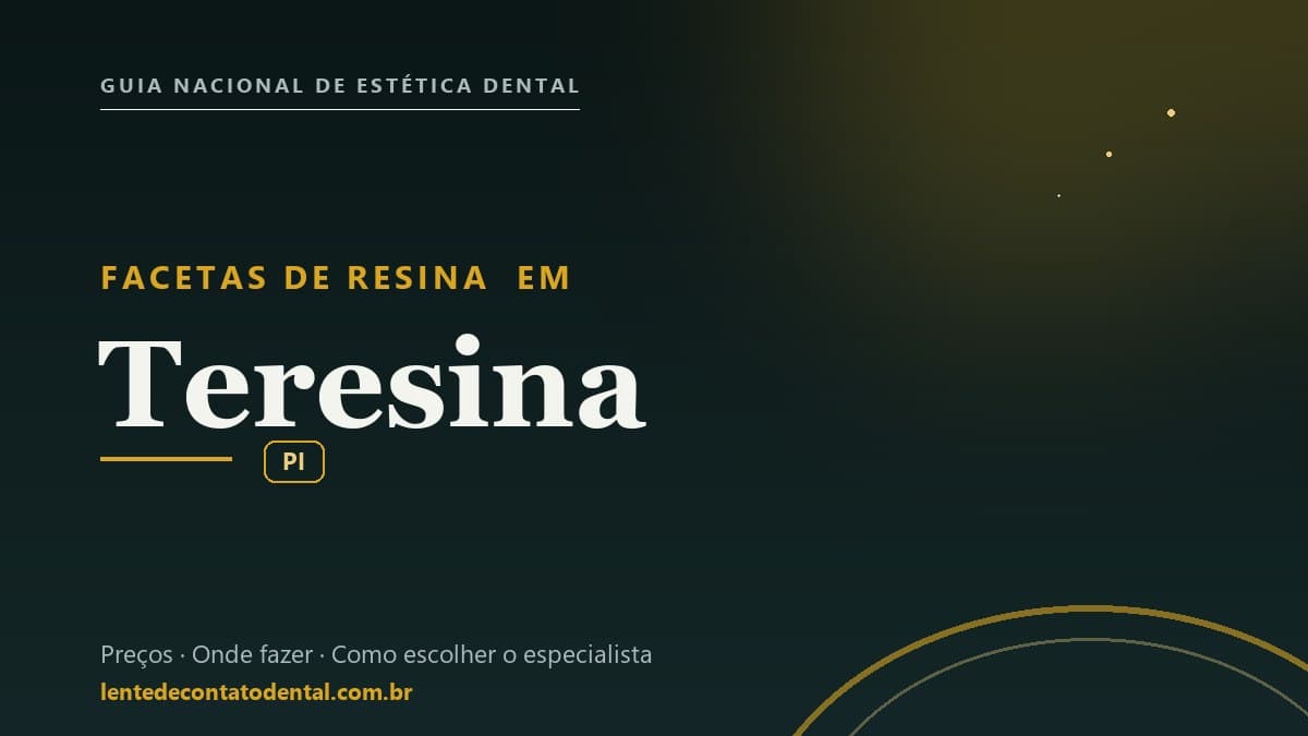 Imagem ilustrativa do artigo sobre Facetas de Resina