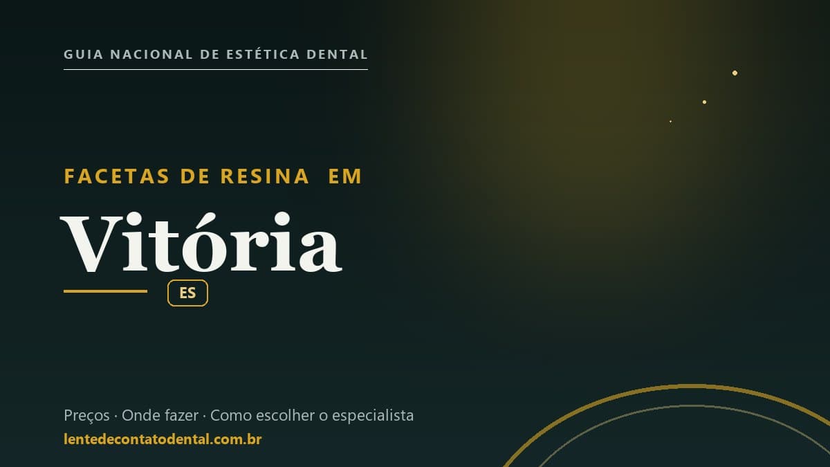 Imagem ilustrativa do artigo sobre Facetas de Resina