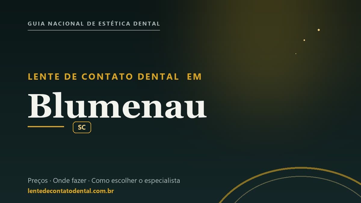 Imagem ilustrativa do artigo sobre Lente de Contato Dental