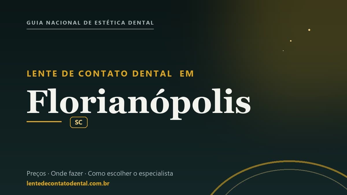 Imagem ilustrativa do artigo sobre Lente de Contato Dental