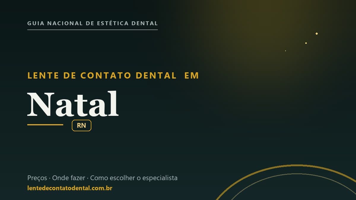 Imagem ilustrativa do artigo sobre Lente de Contato Dental