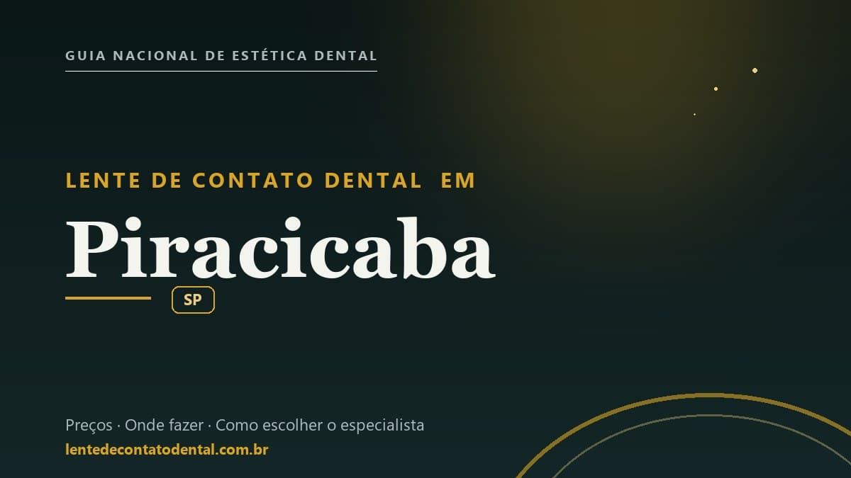 Imagem ilustrativa do artigo sobre Lente de Contato Dental