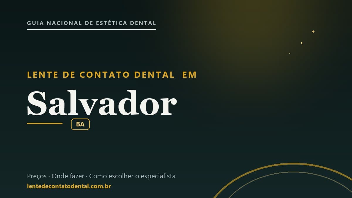 Imagem ilustrativa do artigo sobre Lente de Contato Dental