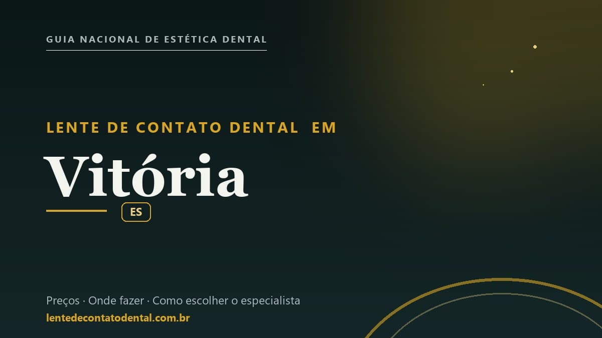 Imagem ilustrativa do artigo sobre Lente de Contato Dental